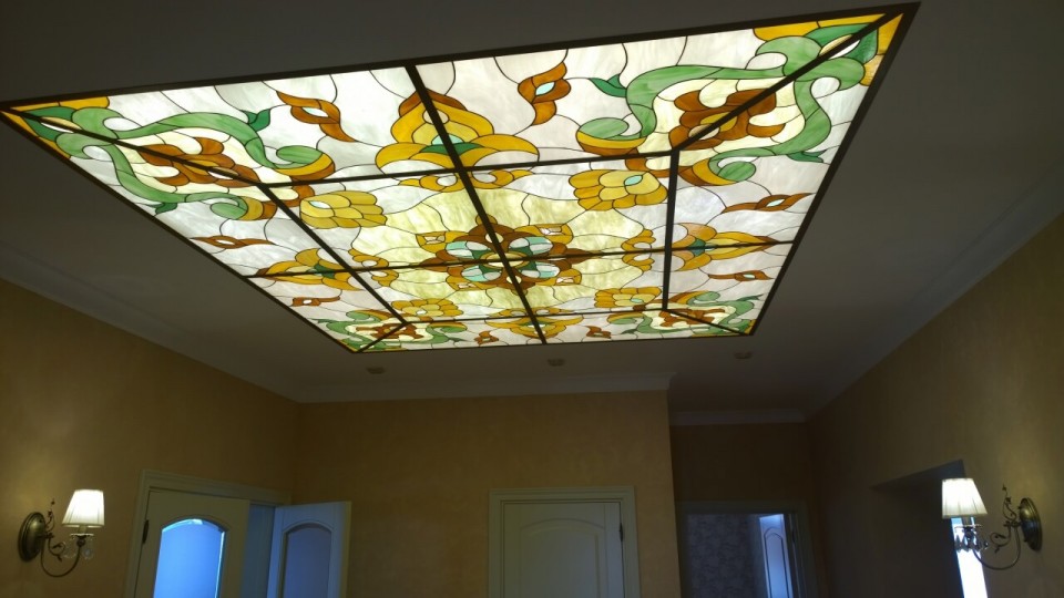 Заказать световой потолок с фотопечатью в г. Абдулино